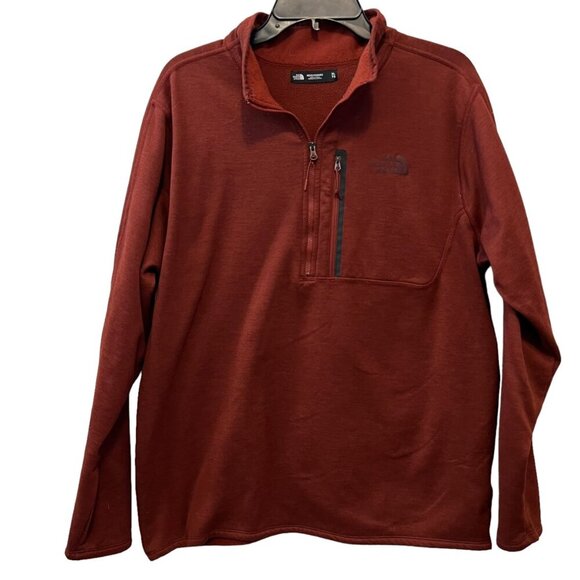 The North Face Men's Canyonlands Half‎ Zip Pullover Sweatshirt in Brick Size XL - Picture 4 of 9